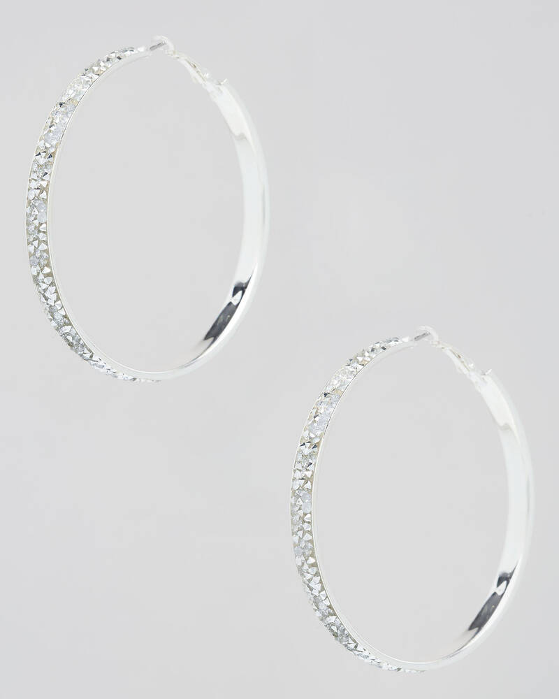 Karyn In LA Beyonce Hoop Earrings for Womens