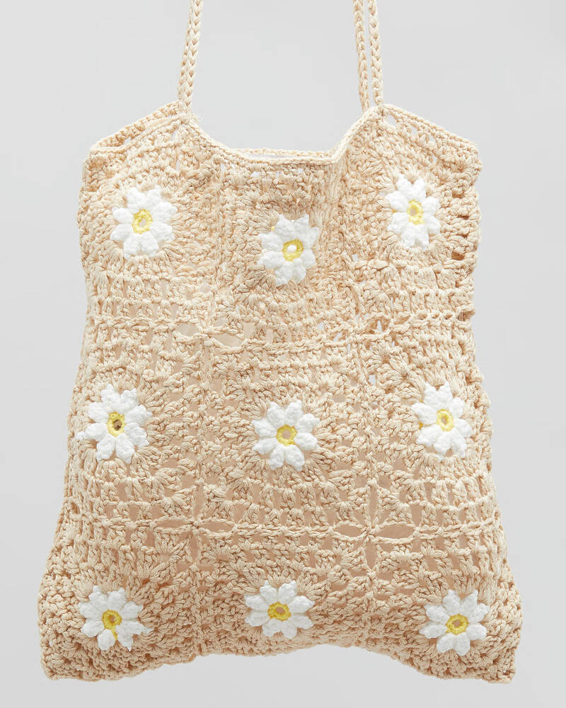 Mooloola Flora Crochet Bag for Womens