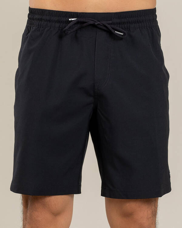 Volcom Stones Hybrid Elastic Waist Shorts for Mens