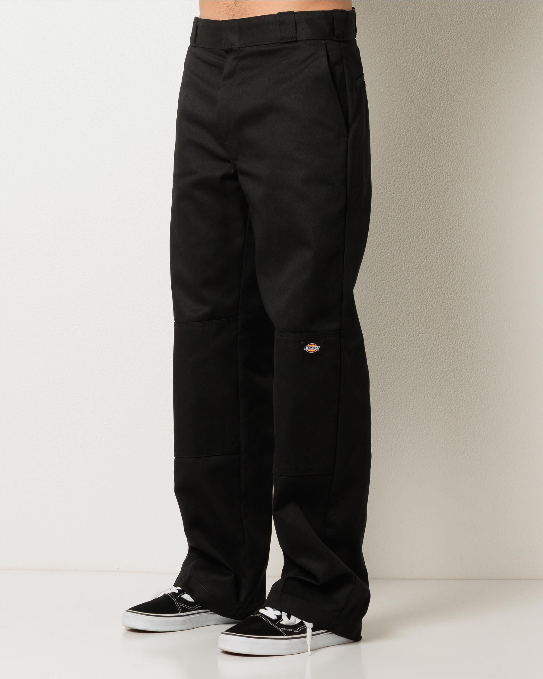 Dickies Loose Fit Double Knee Pants In Black - FREE* Shipping