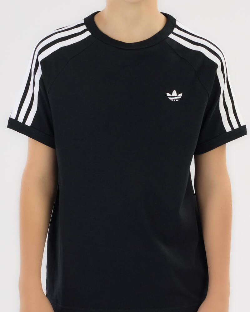 adidas Boys' 3 Stripe T-Shirt for Mens