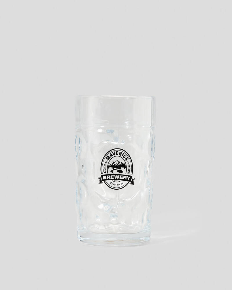 IS Gift MV 1L Classic Glass Beer Stein for Mens
