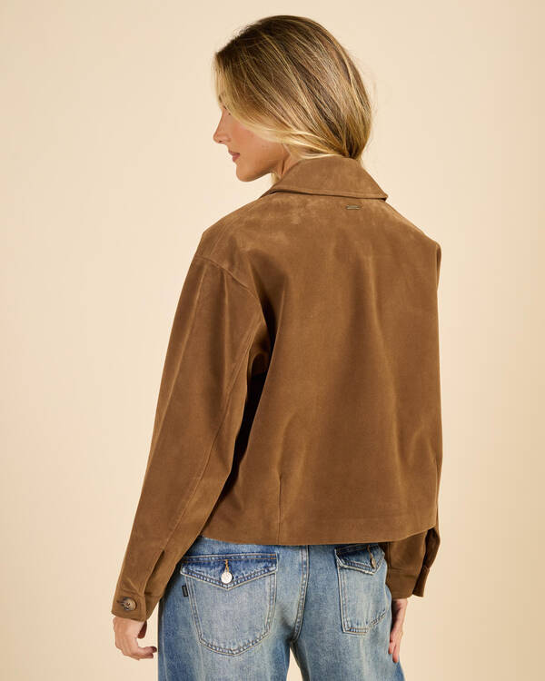 Mooloola Joplin Faux Suede Jacket for Womens