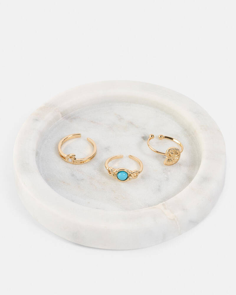 Karyn In LA Caicos Toe Ring Pack for Womens