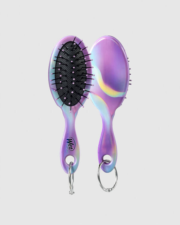 Wet Brush Fantastic Voyage Hair Brush Key Chain for Womens