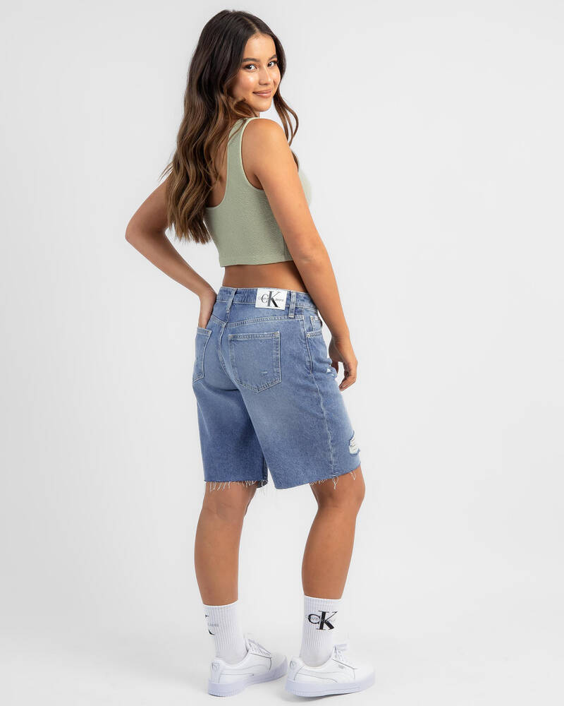 Calvin Klein 90s Straight Shorts for Womens