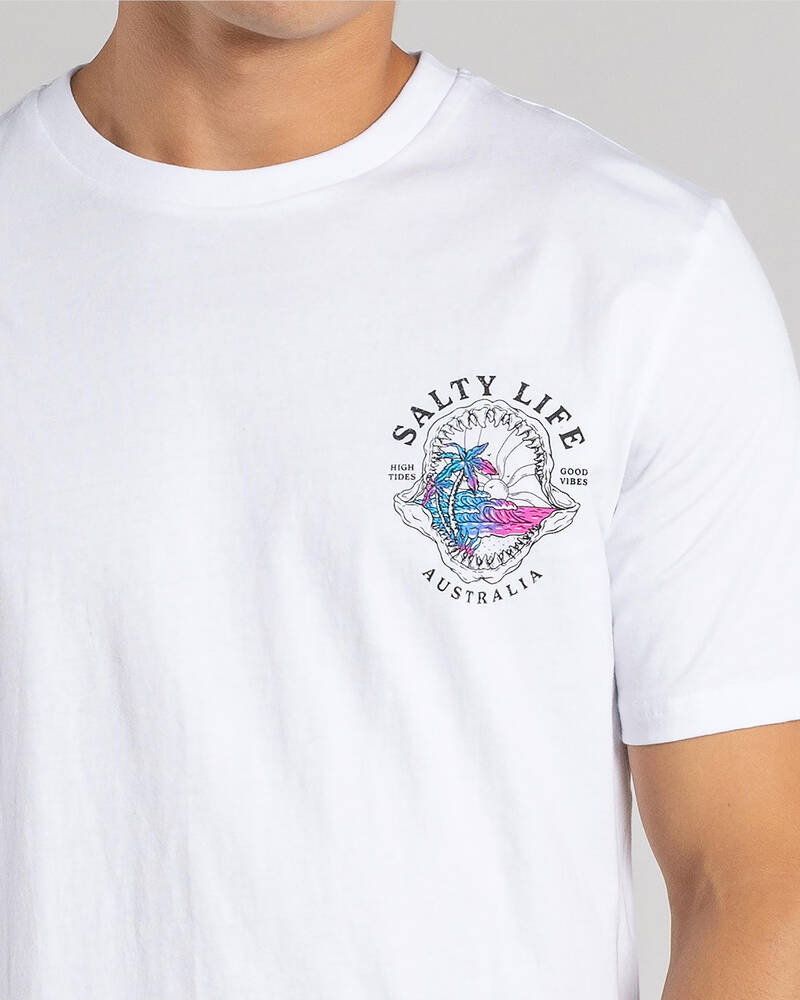 Salty Life High Tide T-Shirt for Mens