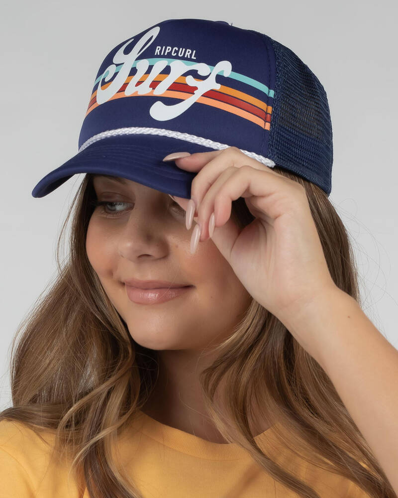 Rip Curl Girls' Surf Revival Trucker Cap for Womens