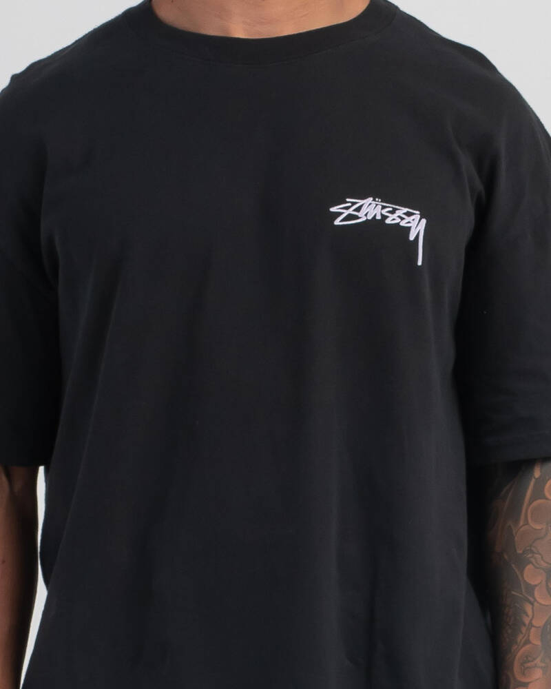 Stussy Shadow Logo T-Shirt for Mens