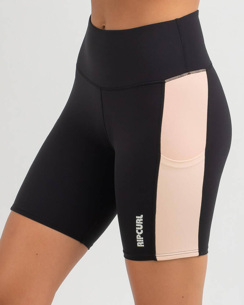 Rip Curl Run Swim Surf Bike Shorts for Womens