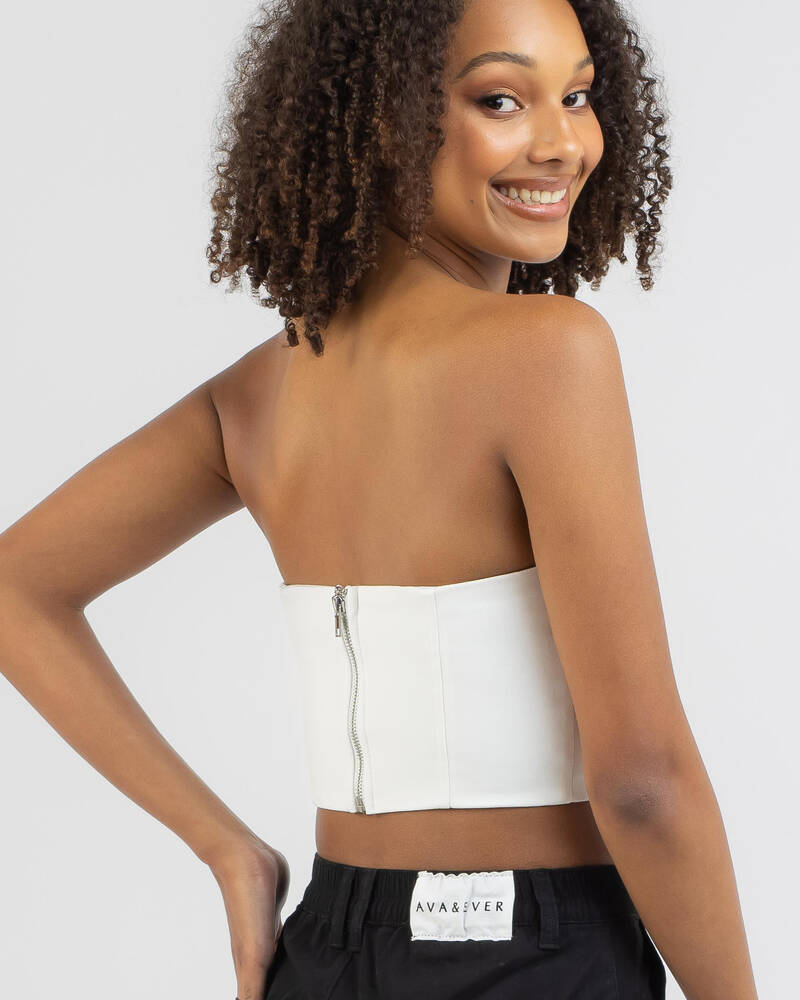 Luvalot Work It Tube Top for Womens