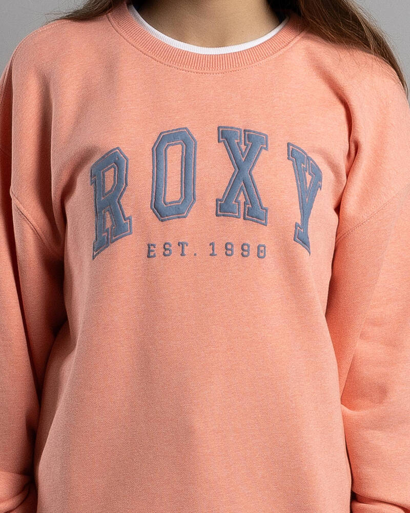Roxy Girls' Green And Blues Sweatshirt for Womens