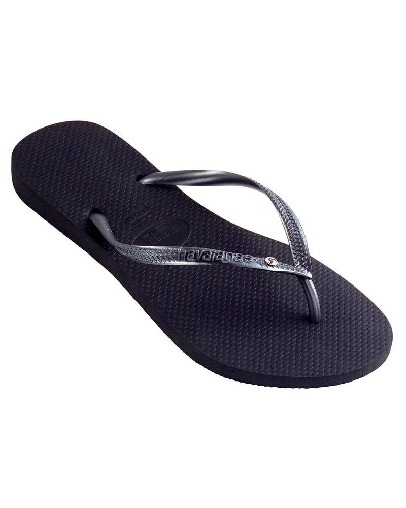 Havaianas Slim Crystal Thongs for Womens