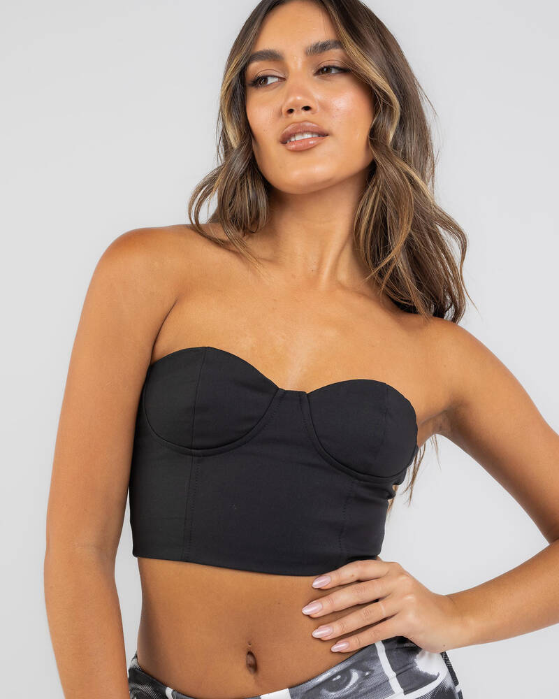 Luvalot Work It Tube Top for Womens
