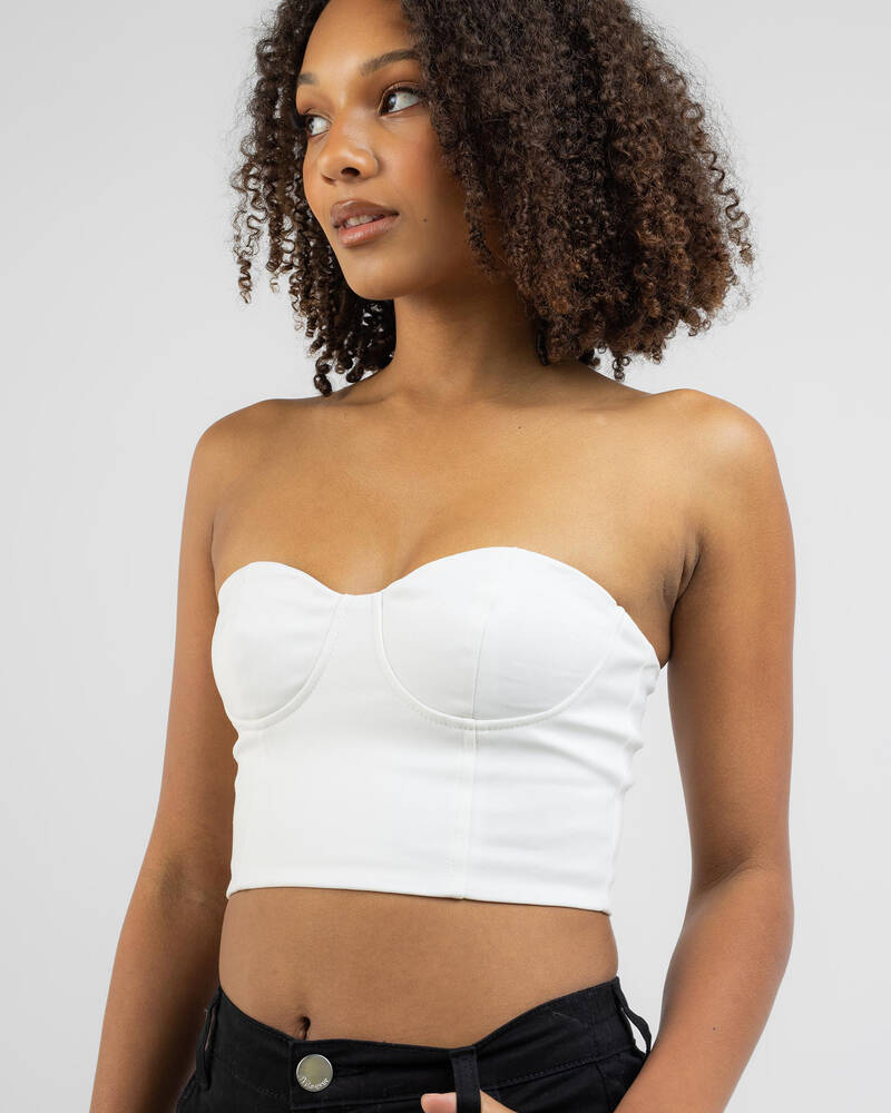 Luvalot Work It Tube Top for Womens