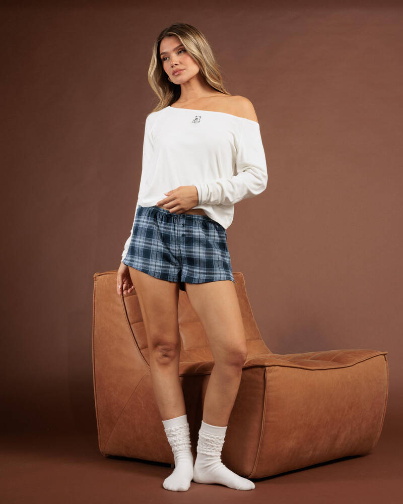 Malibu Lounge The O.C. Boxer Shorts for Womens