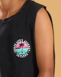 Skylark Boys' Halcyon Muscle Tank for Mens image number null