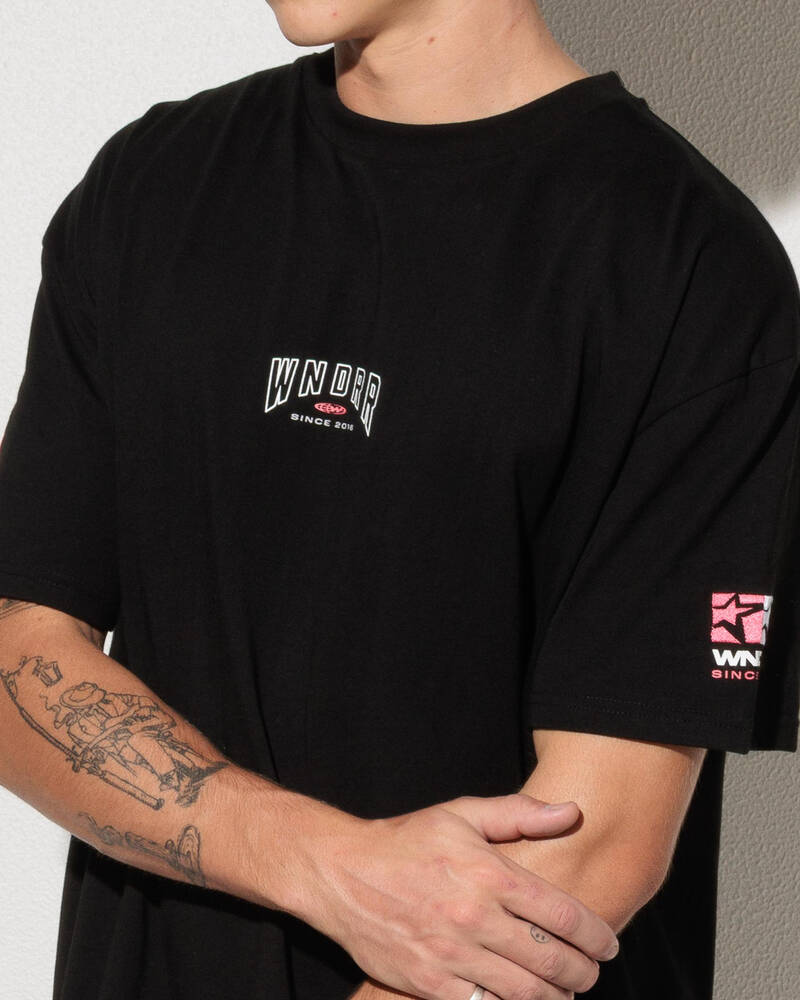 Wndrr Hashi Box Fit T-Shirt for Mens
