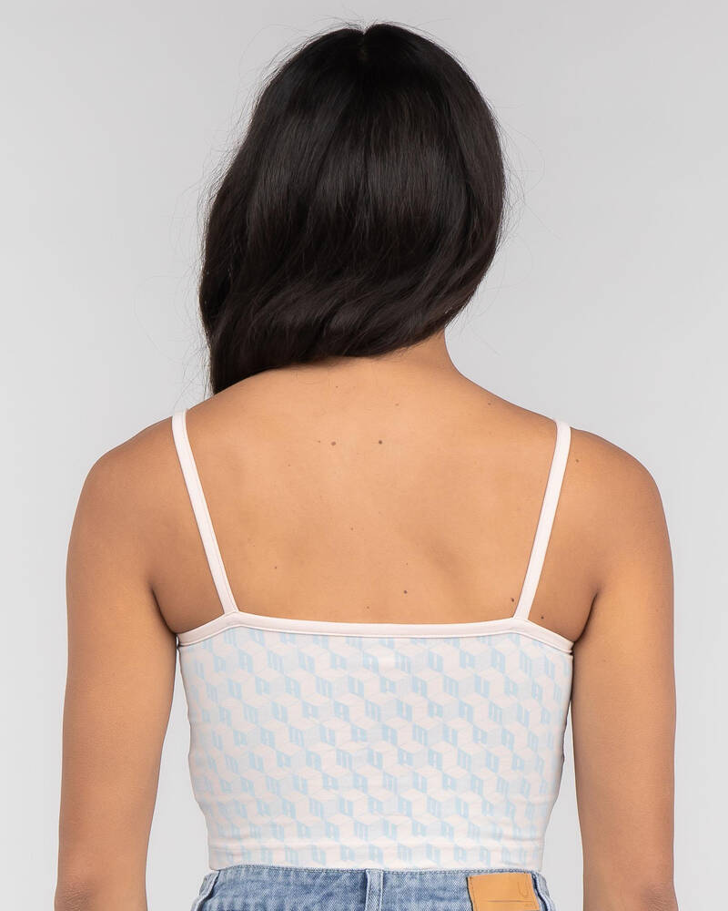 Puma Summer Luxe AOP Bralette for Womens