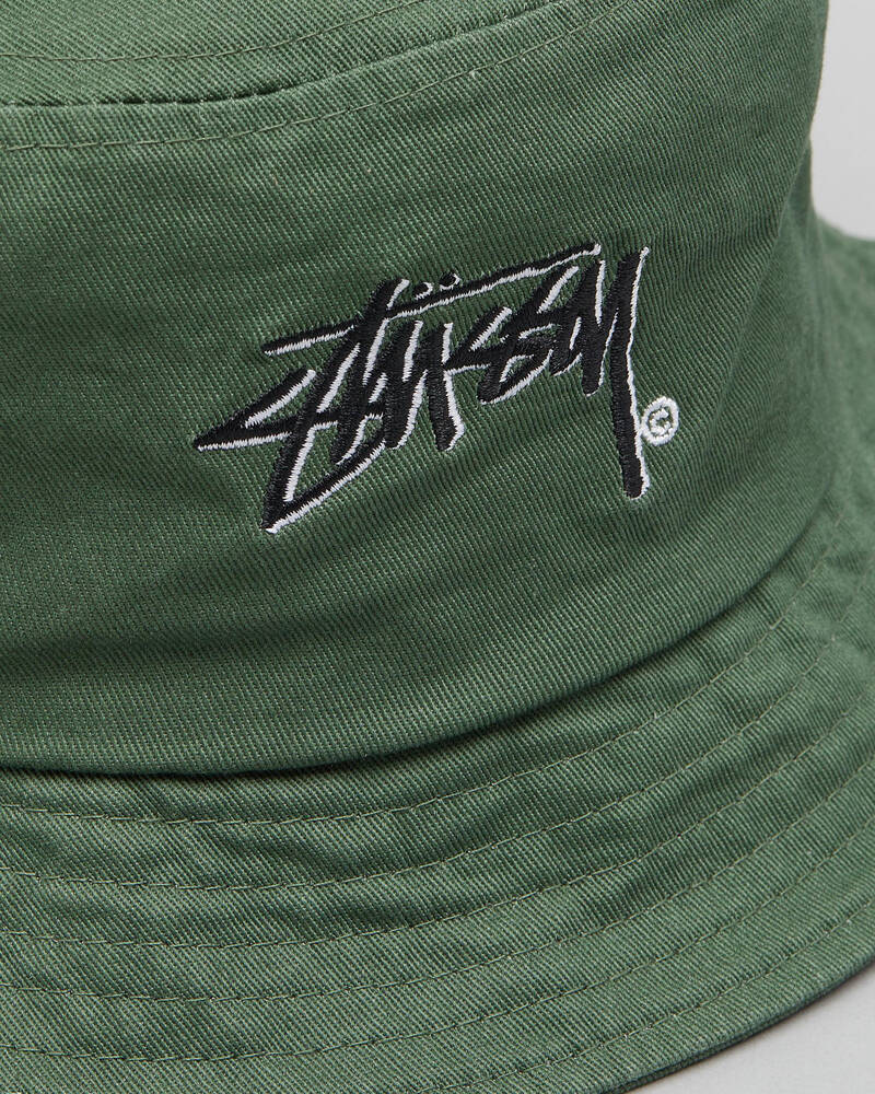 Stussy Stock Shadow Bucket Hat for Mens