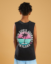 Skylark Boys' Halcyon Muscle Tank for Mens image number null