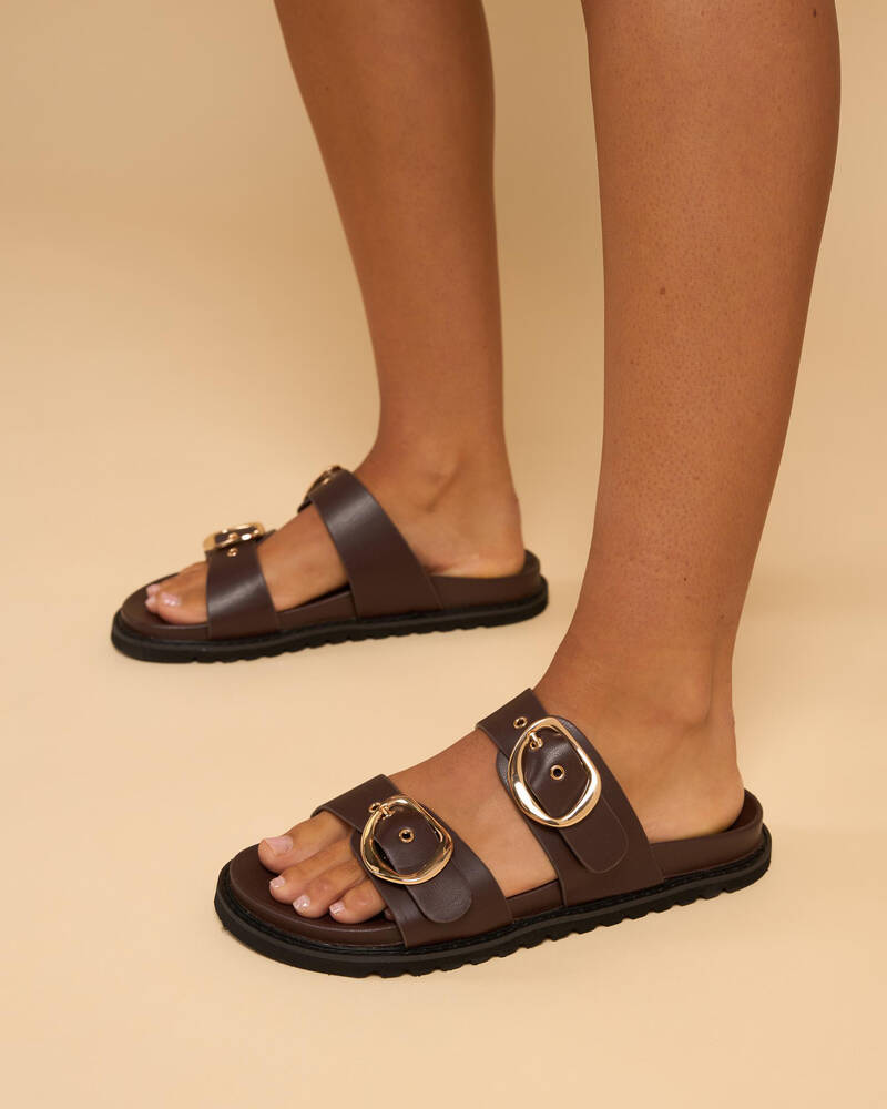 Ava And Ever Chateau Slide Sandals for Womens