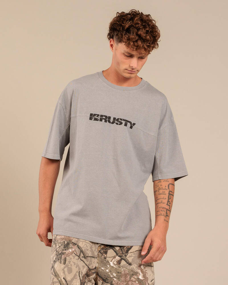 Rusty Commander Short Sleeve T-Shirt for Mens