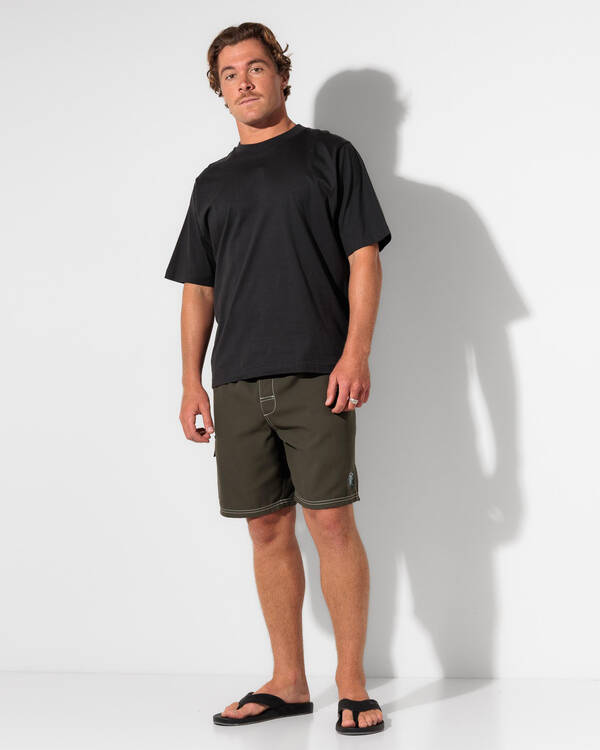 Salty Life Diameter Elastic Waist Shorts for Mens