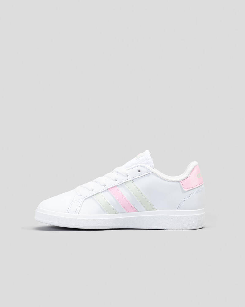 adidas Girls' Grand Court 2.0 Shoes for Womens