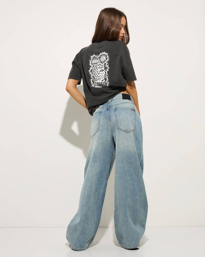 Volcom Beeggy Denim Jeans for Womens