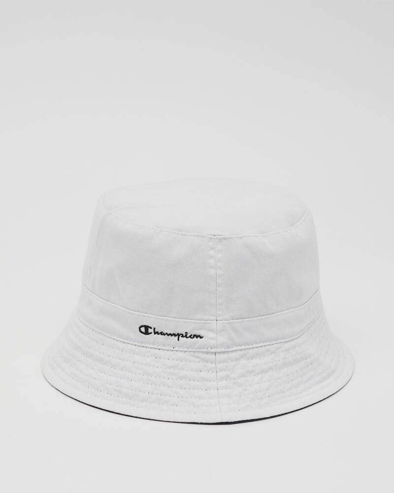 Shop Champion Reversible Bucket Hat In Black/white Fast Shipping