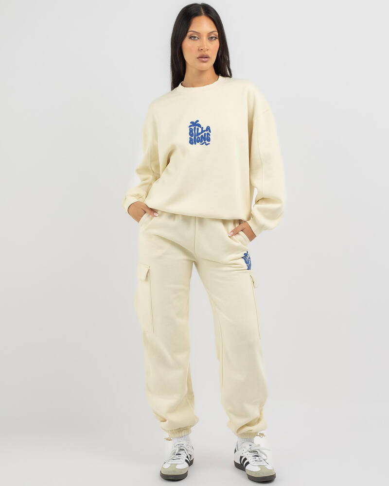 Billabong Palm Life Kendall Crewneck Sweatshirt for Womens