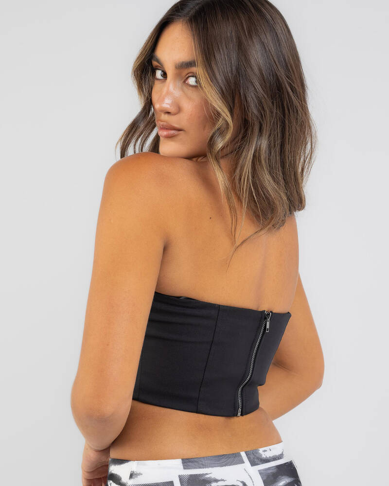 Luvalot Work It Tube Top for Womens