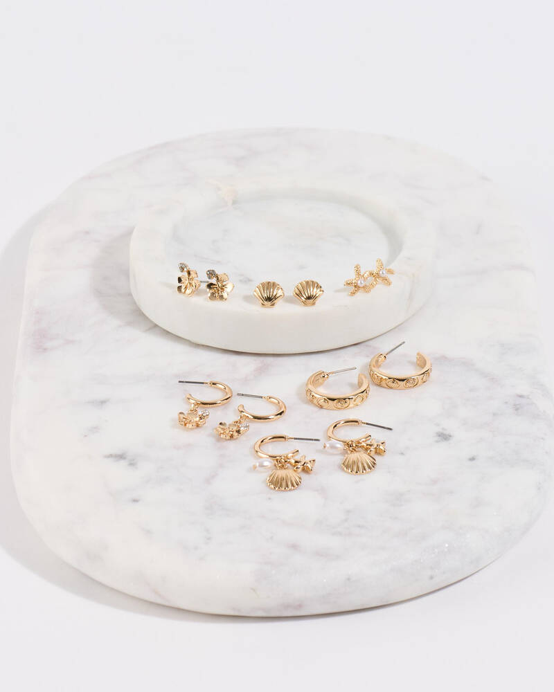 Karyn In LA Lena Earring Pack for Womens
