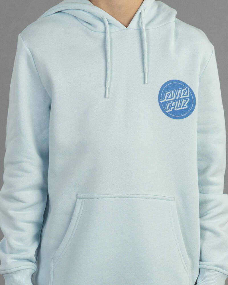 Santa Cruz Boys' Reverse Dot Mono Hoodie for Mens