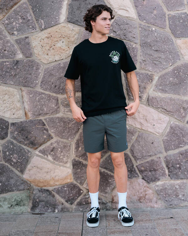 Salty Life Elemental Elastic Waist Shorts for Mens