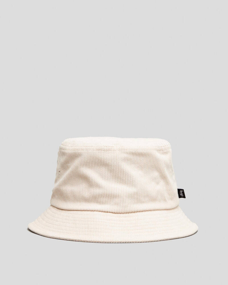 Stussy College Cord Bucket Hat for Womens