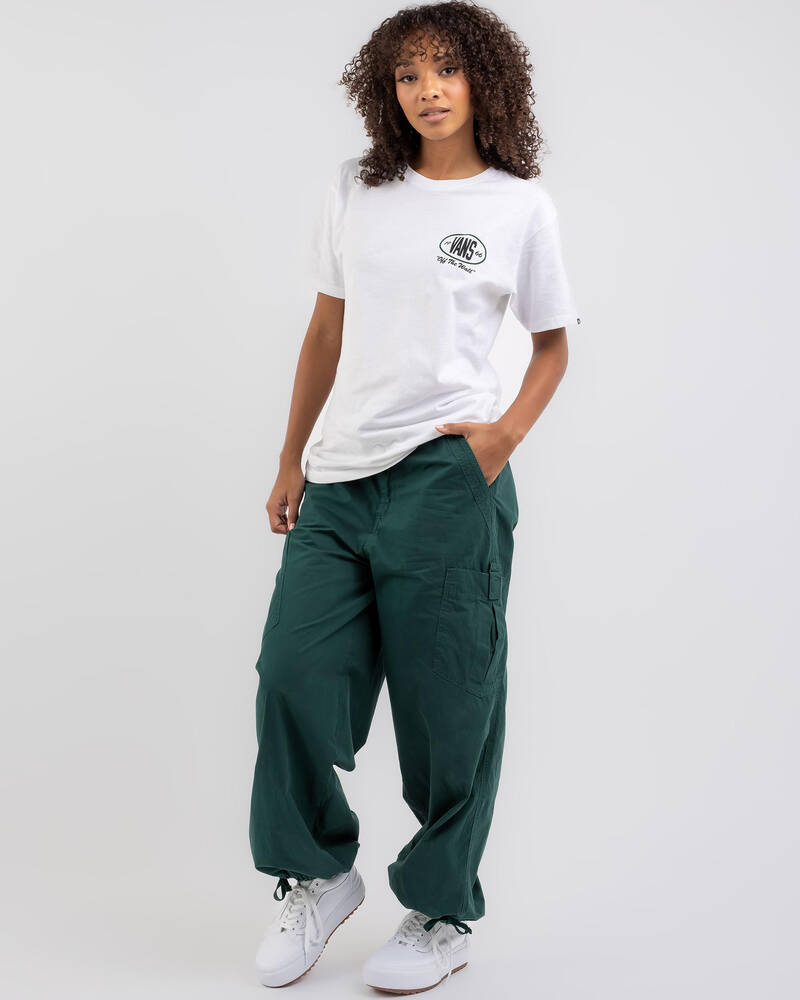 Vans Team Player Checkerboard T-Shirt for Womens