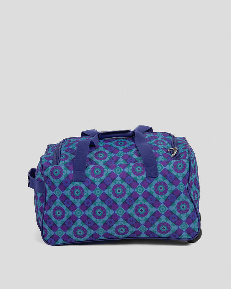 Mooloola Peggie Small Wheeled Travel Bag for Womens