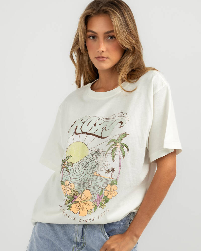 Roxy West Coast Destination T-Shirt for Womens