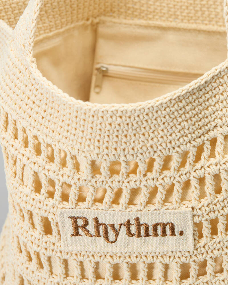 Rhythm Crotchet Tote Bag for Womens