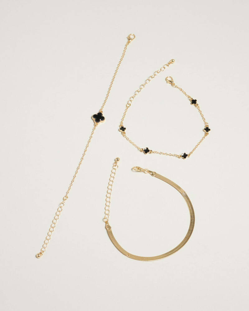 Karyn In LA Baby Clover Bracelet Pack for Womens