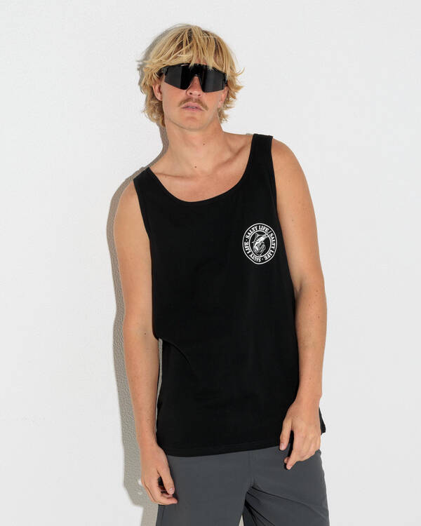 Salty Life Once Bitten Singlet for Mens