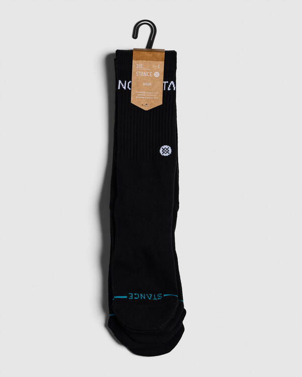Stance Origin Crew Socks 3 Pack for Mens