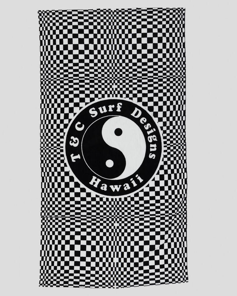 Town & Country Surf Designs Checkers OG Beach Towel for Unisex