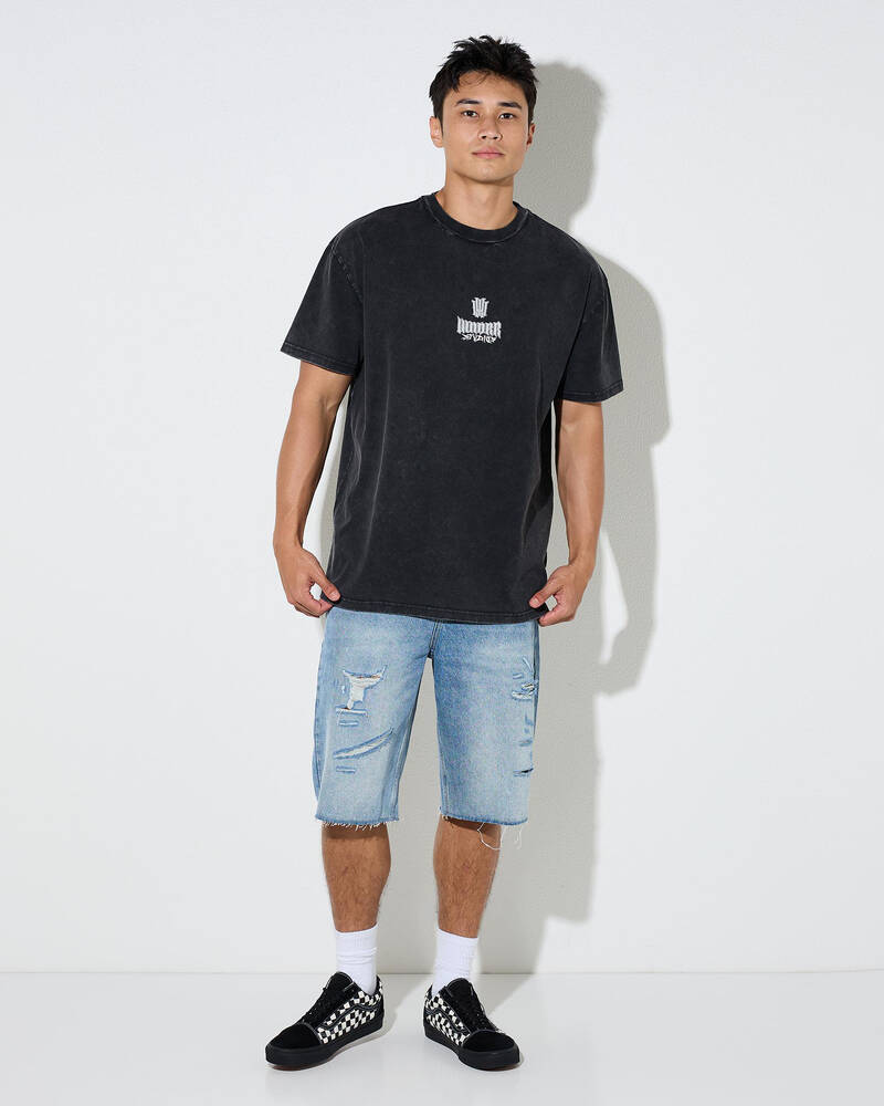 Wndrr Fade Box Fit T-Shirt for Mens
