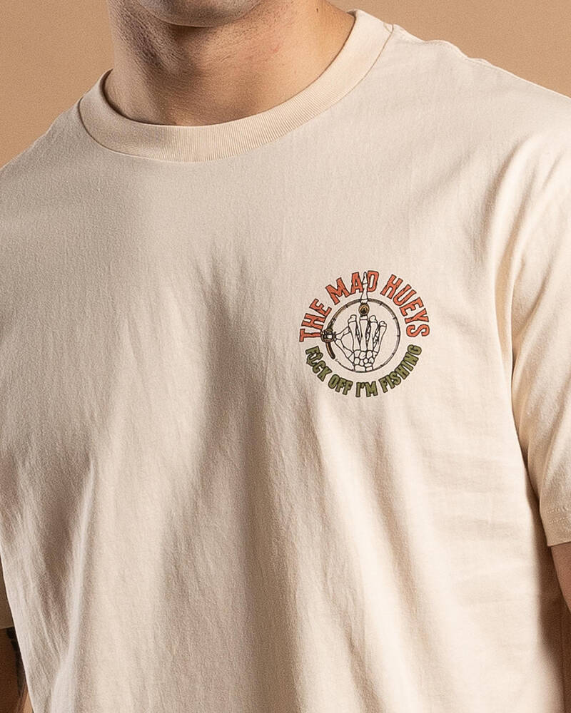 The Mad Hueys FK Off Im Fishing T-Shirt for Mens