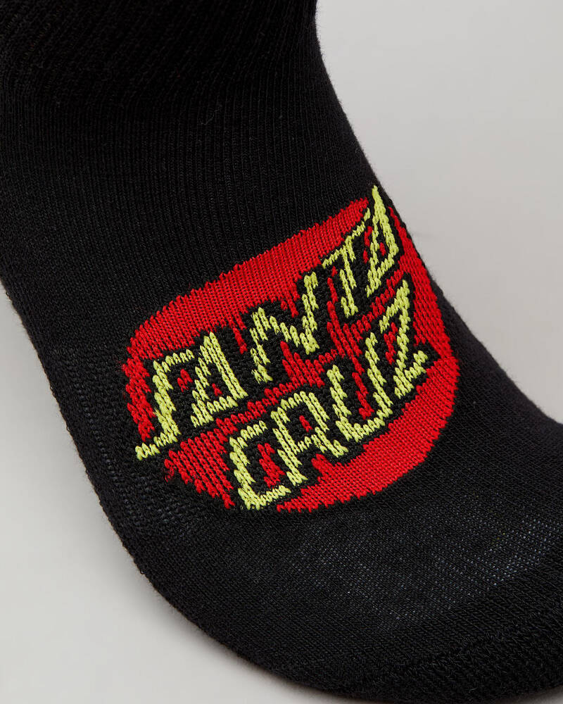 Santa Cruz Junior Boys' Classic Dot Mid Socks for Mens