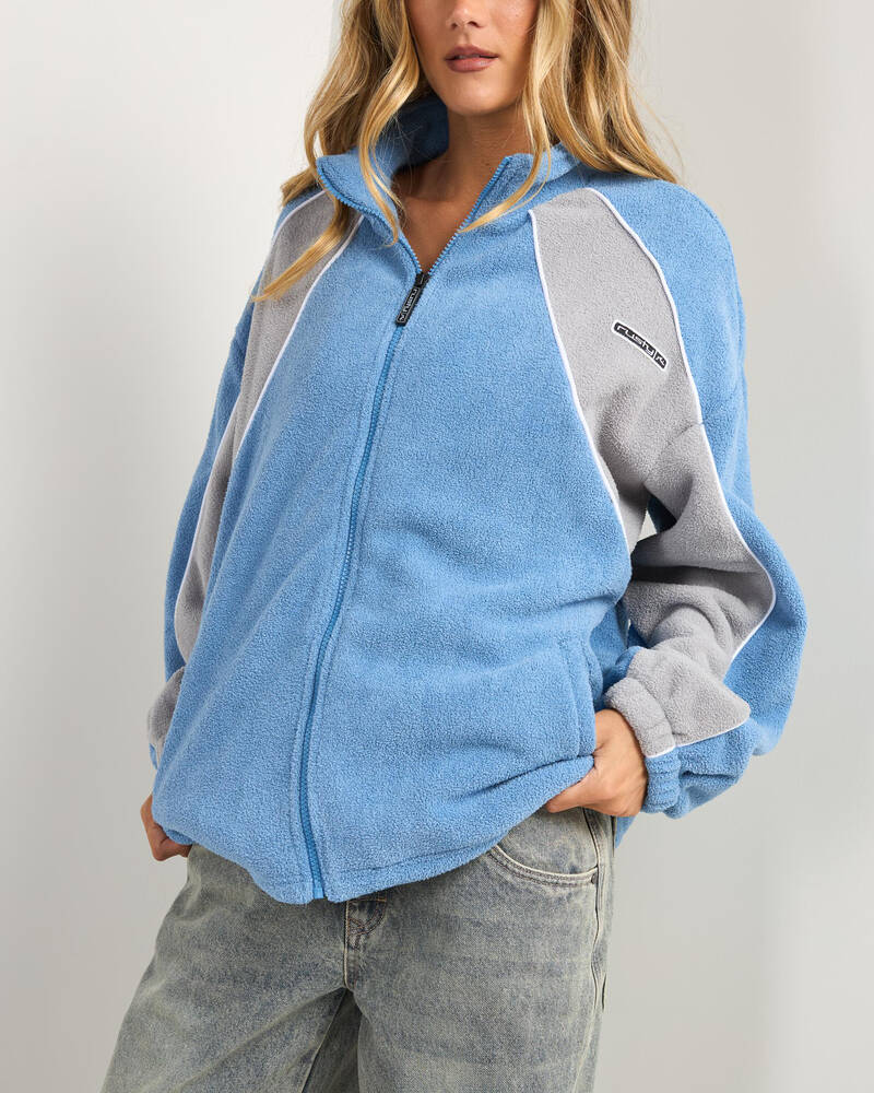 Rusty Two Tides Zip Through Jacket for Womens