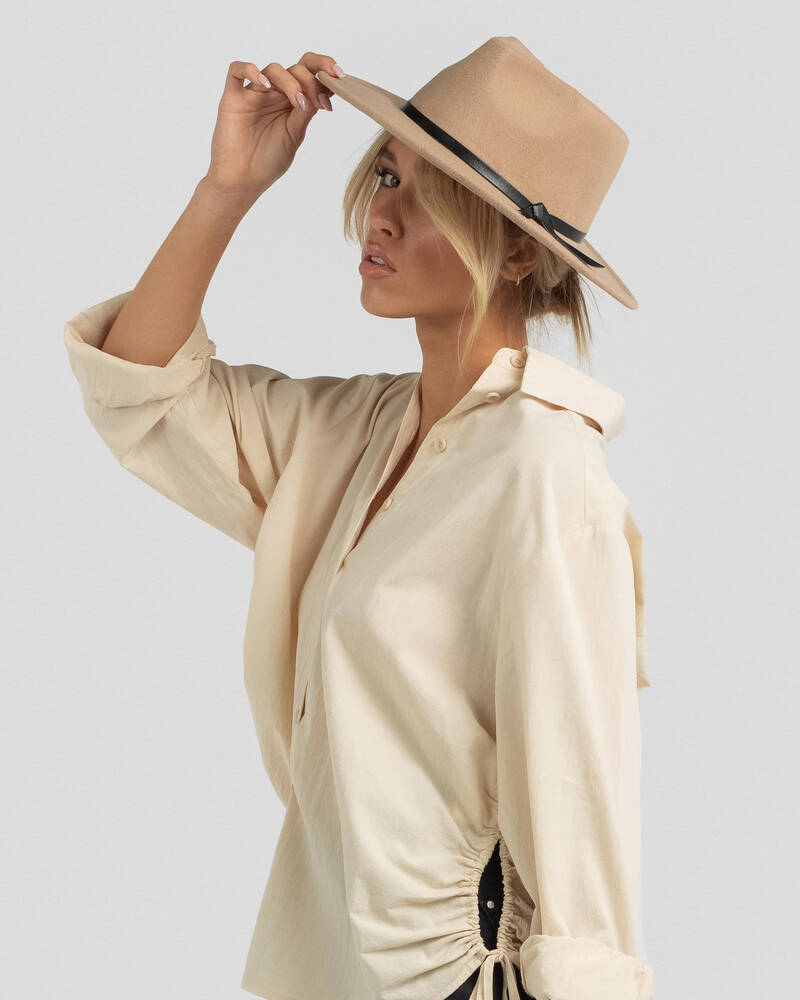 Mooloola Old Man Felt Hat for Womens